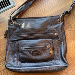 Tyler Rodan Leather Shoulder Bag Brown Purse Women Accessories Medium Fashion